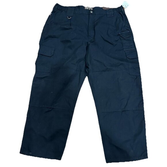 NWT Gravel Gear Men's 44x30” Black 7-Pocket Tactical Pants with Teflon - Picture 2 of 9